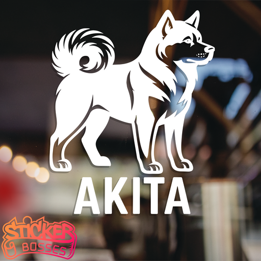 AKITA VINYL DECAL