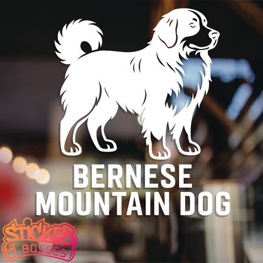 BERNESE MOUNTAIN DOG VINYL DECAL