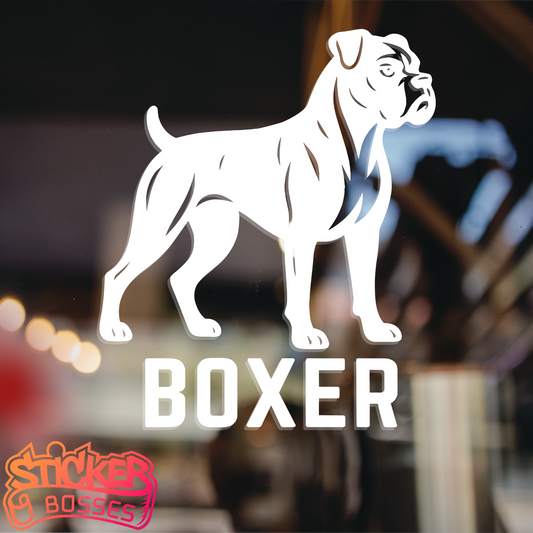 BOXER VINYL DECAL