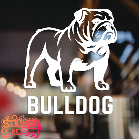 BULLDOG VINYL DECAL