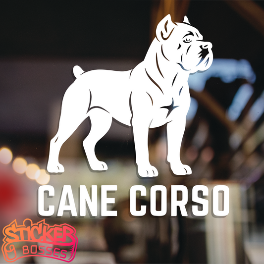 CANE CORSO VINYL DECAL