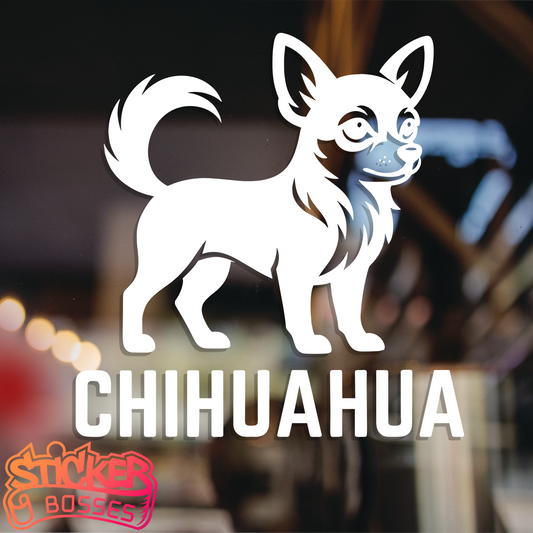 CHIHUAHUA VINYL DECAL