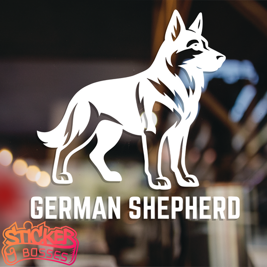 GERMAN SHEPHERD VINYL DECAL